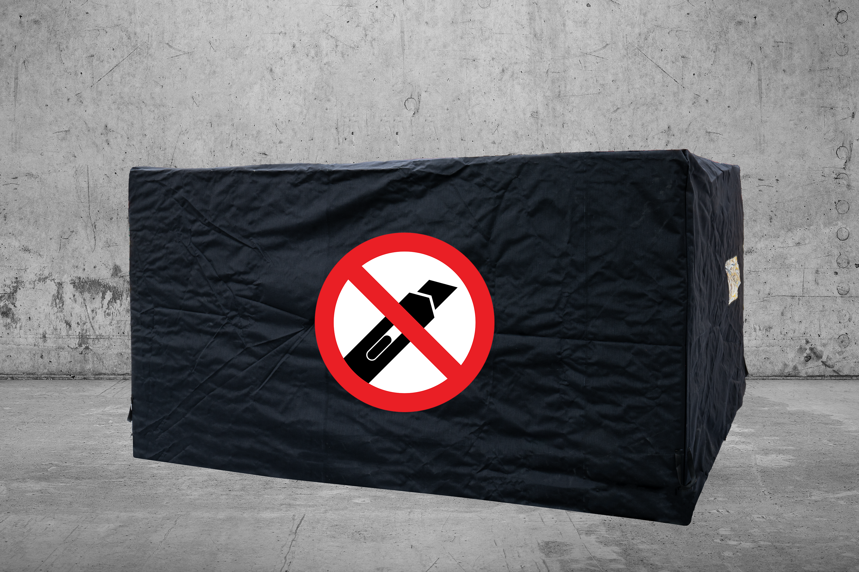 Secure cut resistant anti-pilfer waterproof cover